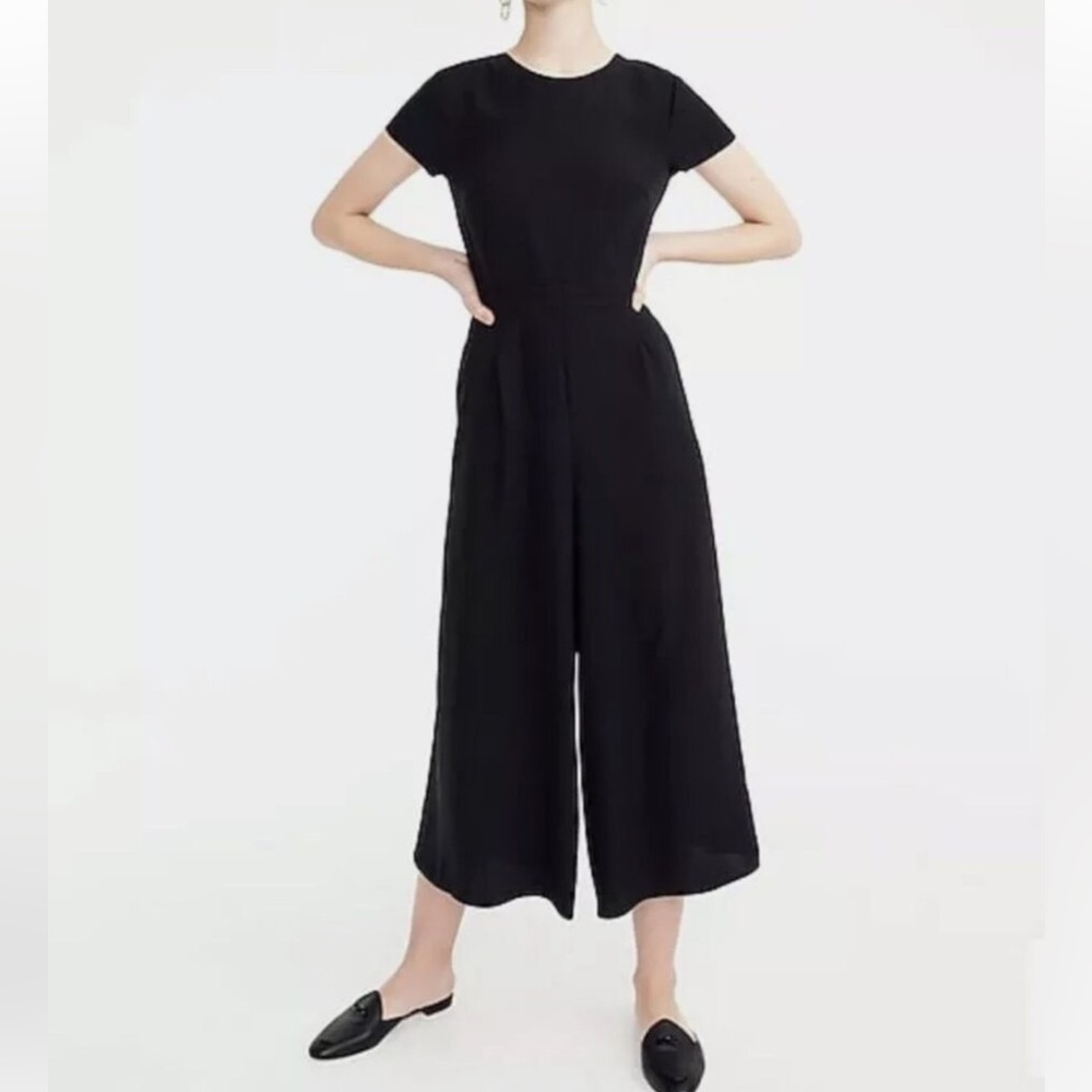 J.Crew Drapey Wrap-back Jumpsuit